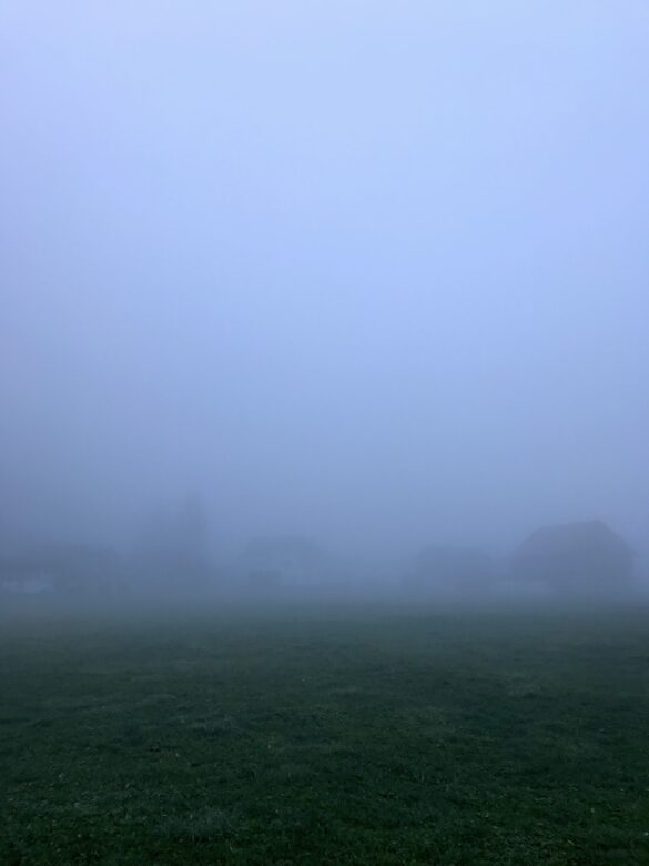 Engelberg im Nebel